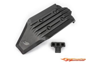 Traxxas Skid Plate, Front (1)/ Rubber Impact Cushion (1) 10937