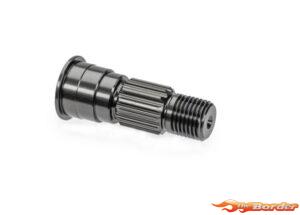 Traxxas Stub Axle, Front, 6061-T6 Aluminum (Gray-Anodized) 10953-GRAY