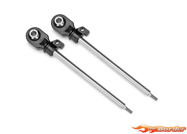 Traxxas Shock Shafts, Gt-Maxx, 110Mm (Assembled With Rod Ends & Hollow Balls) (Steel, Chrome Finish) (2) 10964