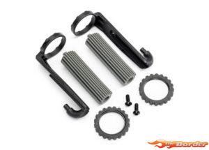 Traxxas Reservoirs, Shocks, Front (2)/ 3X8Mm Bcs (2) 10966-GRAY