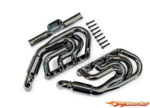 Traxxas Engine Exhaust, Black Chrome 10982-BLKCR