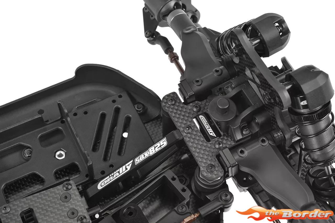 Corally SBX-825 - Alu Chassis - 1/8 Elektro Buggy C-00150-A - Afbeelding 11