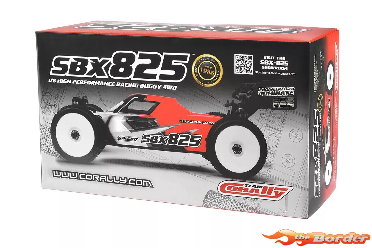 Corally SBX-825 - Alu Chassis - 1/8 Elektro Buggy C-00150-A - Afbeelding 17