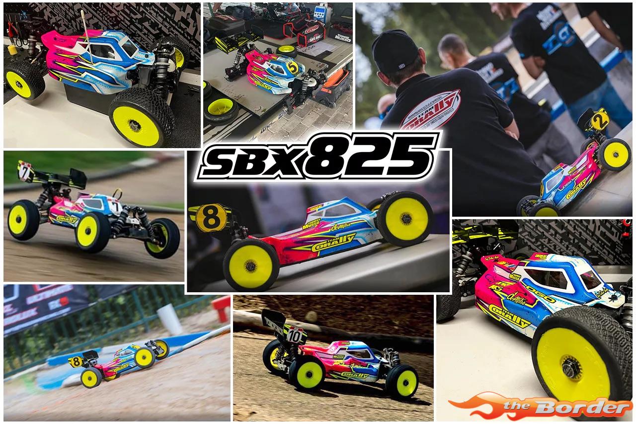 Corally SBX-825 - Alu Chassis - 1/8 Elektro Buggy C-00150-A - Afbeelding 18