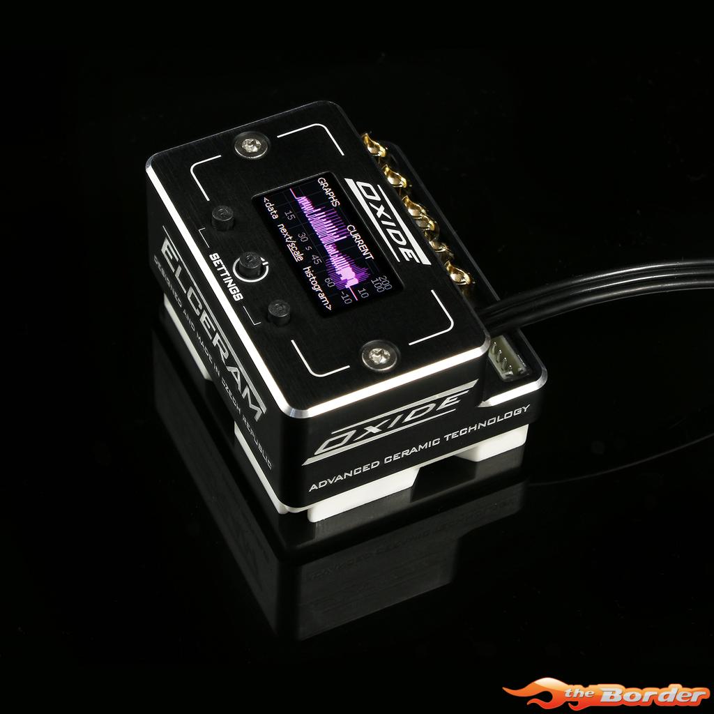Elceram OXIDE 1/8 G1 ESC 200Amp ELC011 - Afbeelding 5