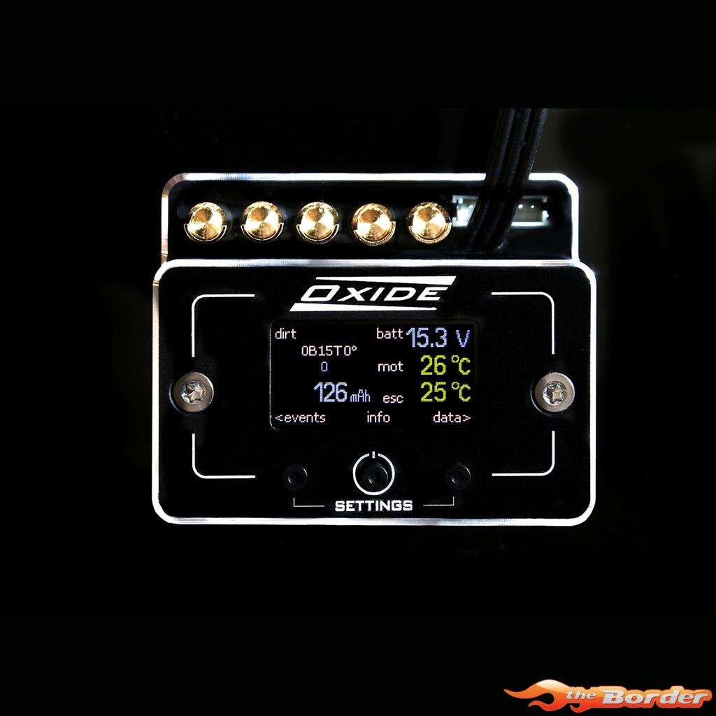 Elceram OXIDE 1/8 G1 ESC 200Amp ELC011 - Afbeelding 3