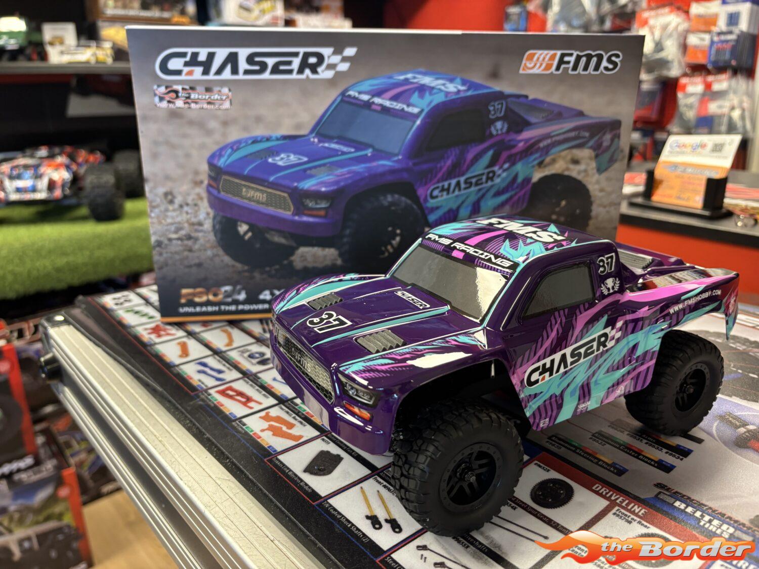 FMS Chaser FSC24 Short Course Truck RTR 1/24 Purple FMS12441BDRTR-PU - Afbeelding 12