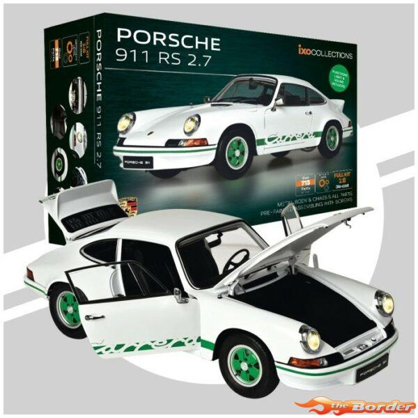 IXO Collections 1/8 Porsche 911 Carrera RS 2.7 Wit