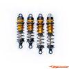 Koswork Big Bore 12mm 1/10 Buggy Shock Set (F&R) (4) Gold/Black KOS04901