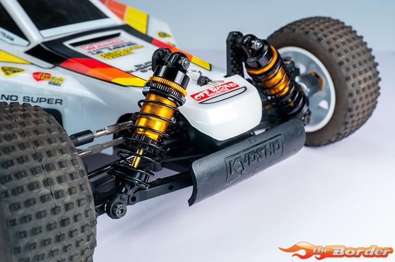 Koswork Big Bore 12mm 1/10 Buggy Shock Set (F&R) (4) Gold/Black KOS04901 - Afbeelding 5