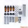 Koswork RC10 Big Bore 12mm Buggy Shock Set (F&R) (4) Gold/Black KOS04191-5 - Afbeelding 2