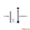 Koswork Yokomo YZ870C - YZ10 Hardened Suspension Shaft 3x42.1mm (2) KOS04502-2 - Afbeelding 5