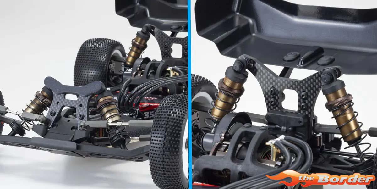 Kyosho Ultima RB7.5 2WD 1/10 Competition Racing Buggy Kit 34305B - Afbeelding 8