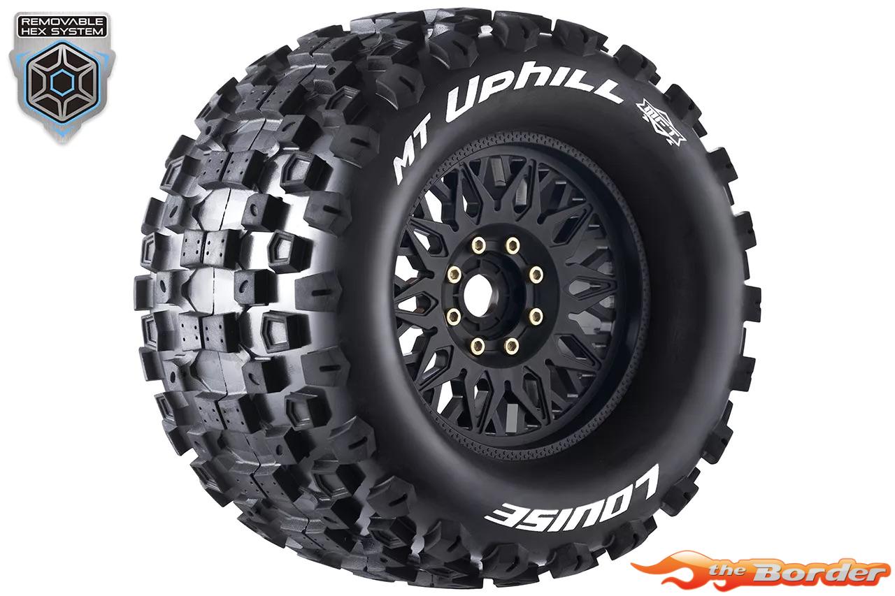 LouiseRC MFT MT-Uphill Tyres for 1/8 Monster Truck (2) LR-T3322X - Afbeelding 5