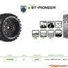 LouiseRC MFT ST-Pioneer Tyres for 1/8 Stadium Truck (Sledge) (2) LR-T3325X - Afbeelding 6