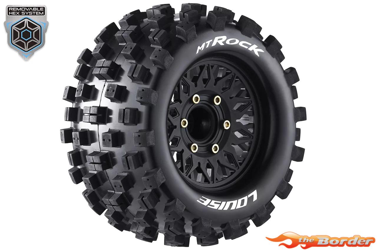 LouiseRC MT-Rock Traxxas Stampede Tires - Removable Hex (12mm, 14mm, 17mm) (F/R) LR-T3275SX - Afbeelding 5