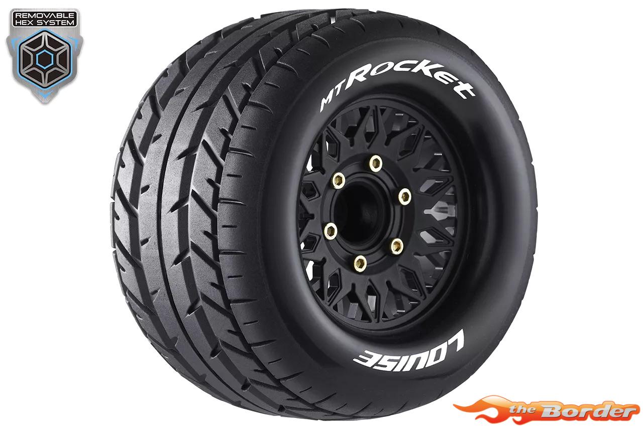 LouiseRC MT-Rocket Traxxas Stampede Tires – Removable Hex (12mm, 14mm, 17mm) (F/R) LR-T3201SX - Afbeelding 4