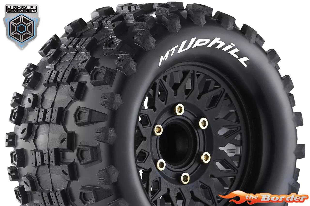 LouiseRC MT-Uphill Traxxas Stampede Tires – Removable Hex (12mm, 14mm, 17mm) (F/R) LR-T3204SX