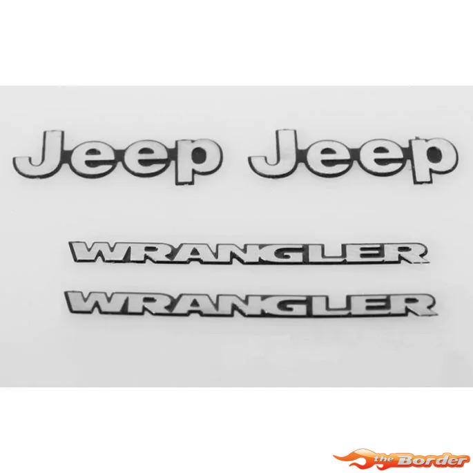 RC4WD 1/10 Metal Logo for Tamiya CC-01 Wrangler RC4VVVC0060
