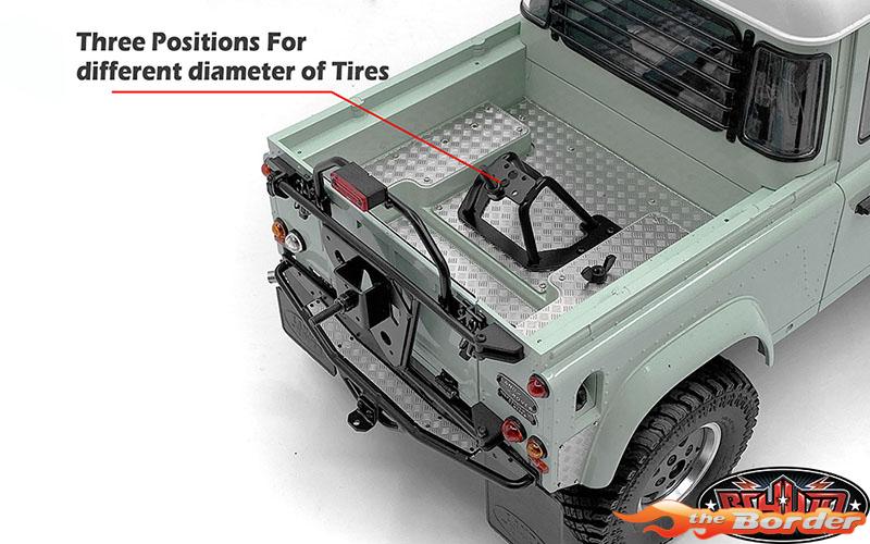 RC4WD Bed Mounted Spare Wheel Holder for RC4WD Gelande II RC4VVVC1096