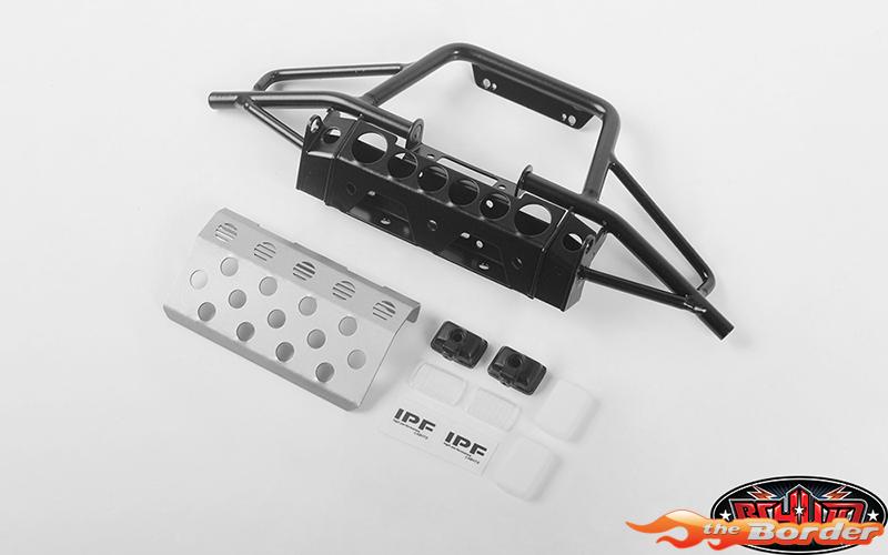 RC4WD Hull Front Bumper w/Steering Guard and IPF Lights for Gelande II (D90/D110) RC4VVVC0708