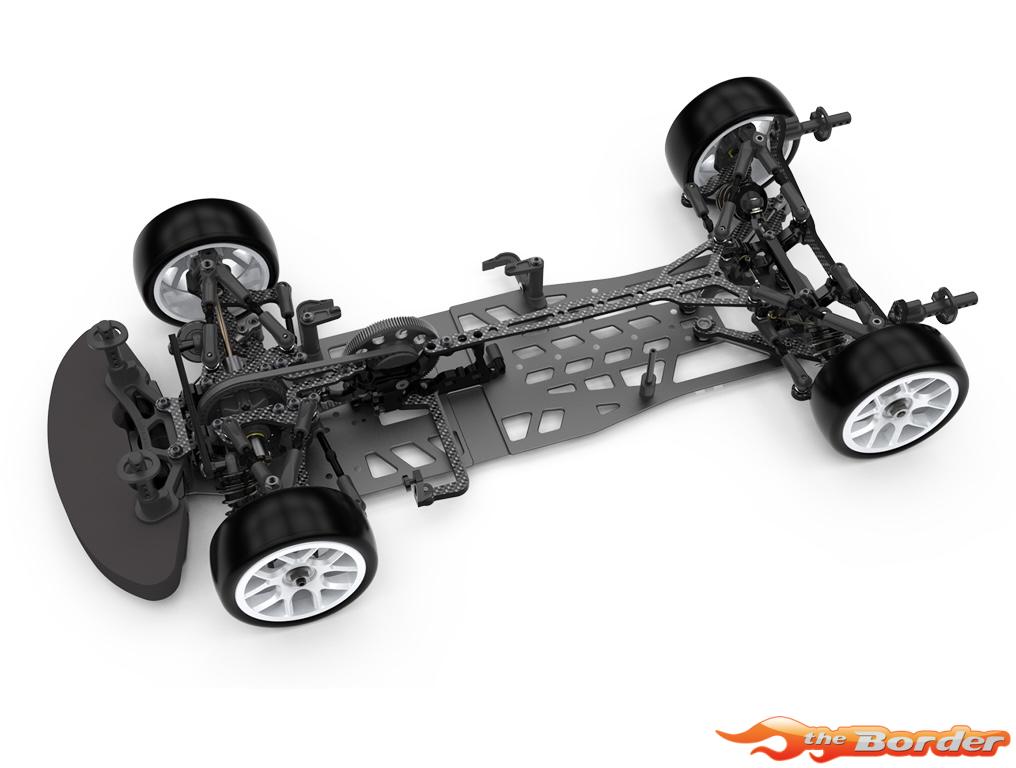Schumacher FT9 Alloy C/F FWD 1/10 Touring Car Frontie Kit K220 - Afbeelding 6