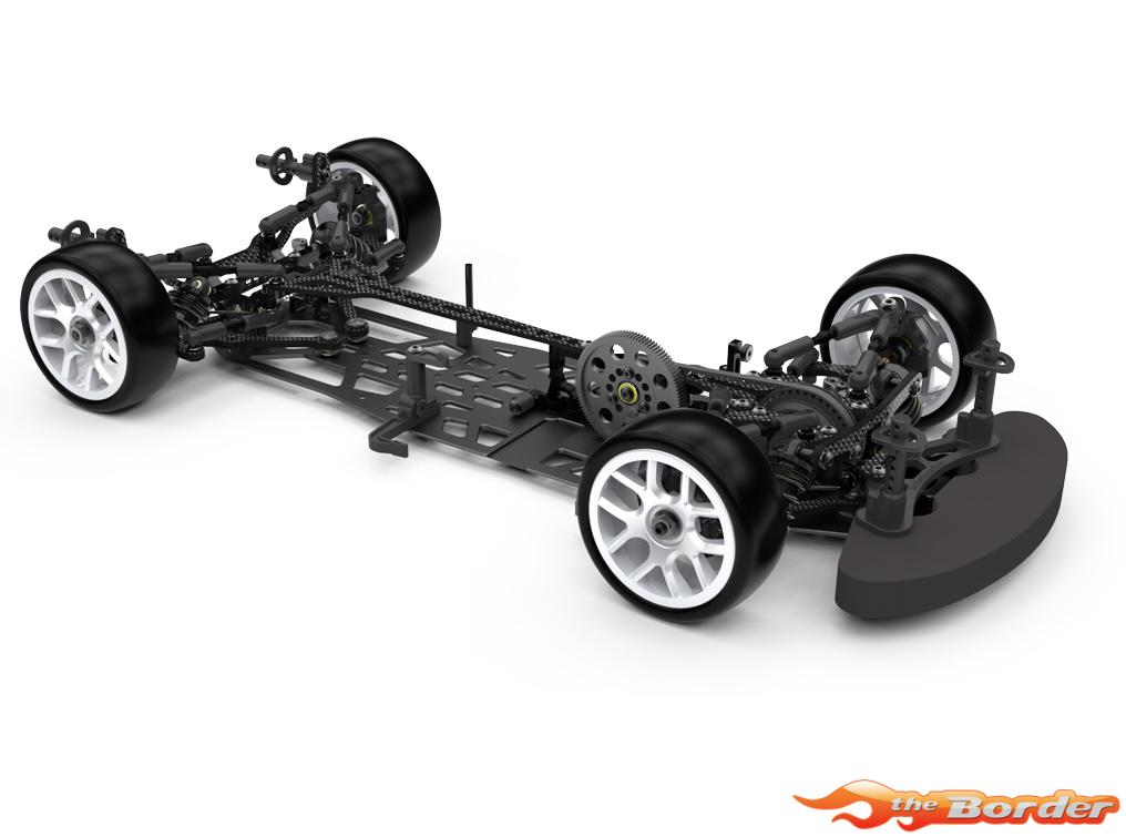 Schumacher FT9 Alloy C/F FWD 1/10 Touring Car Frontie Kit K220 - Afbeelding 5
