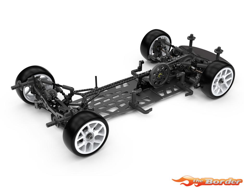 Schumacher FT9 Alloy C/F FWD 1/10 Touring Car Frontie Kit K220 - Afbeelding 4