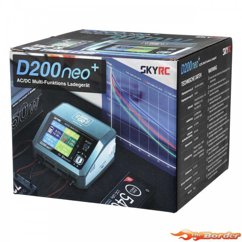 SkyRC D200 Neo+ NFC Duo AC/DC Charger (AC 200W / DC 2x400W) 100196-06 - Afbeelding 3