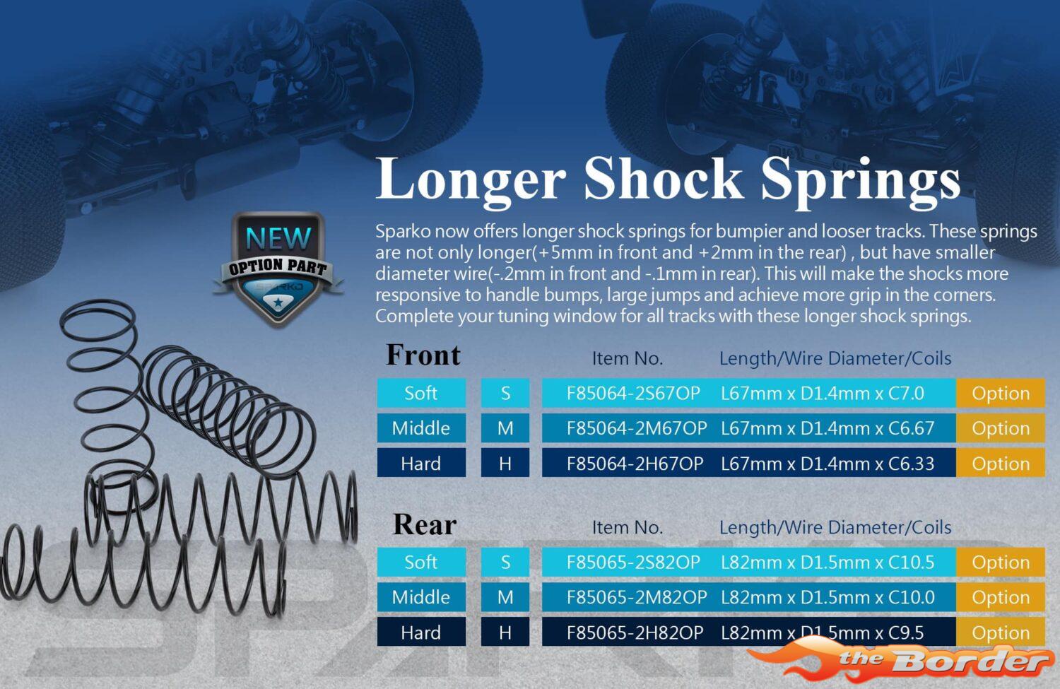 Sparko F8 Shock Spring Long