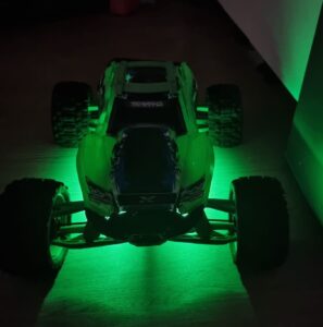 Traxxas Led Light Kit, Green, Complete (Underbody) (Includes 3-Volt Accessory Power Supply, Power Harnesses & Mounting Hardware) 10998-GRN