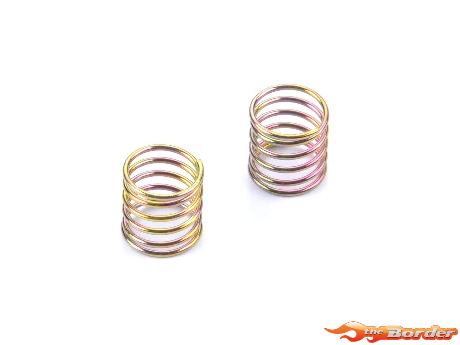 XRAY Front Coil Spring for 4mm Pin C=0.7 Gold (2) 372192