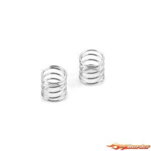 XRAY Front Coil Spring for 4mm Pin C=0.9 Silver (2) 372191