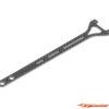 XRAY X4F'25 Graphite Upper Deck - Split Rear - 1.6mm 301084-L
