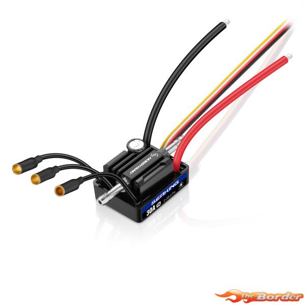 Hobbywing Seaking 30A Boat ESC V4 2-3s LiPo 30302061 - Afbeelding 4