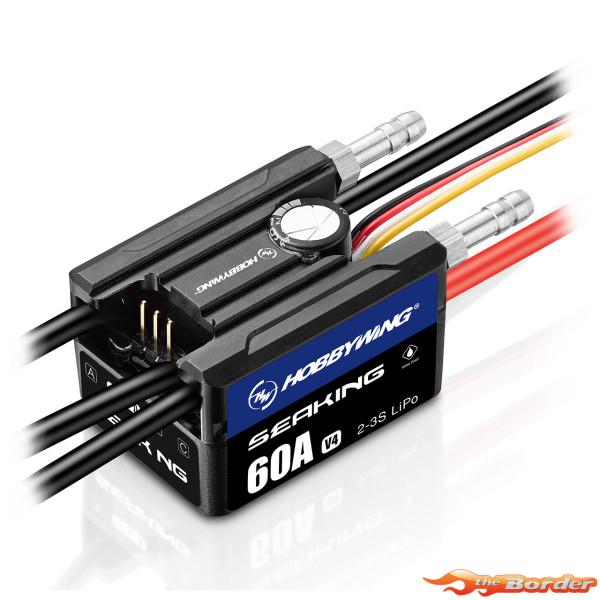 Hobbywing Seaking 60A Boat ESC V4 2-3s LiPo 30302202