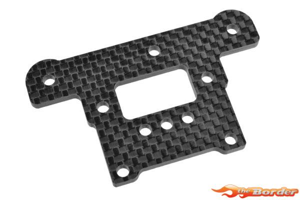 Corally Steering Deck - Carbon 3mm - Black - 1 Pc C-00180-801