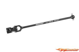 Corally Universal Drive Shaft - XB PRO - Center Rear - 105.5mm - Swiss Spring Steel - 1 Pc C-00180-1107