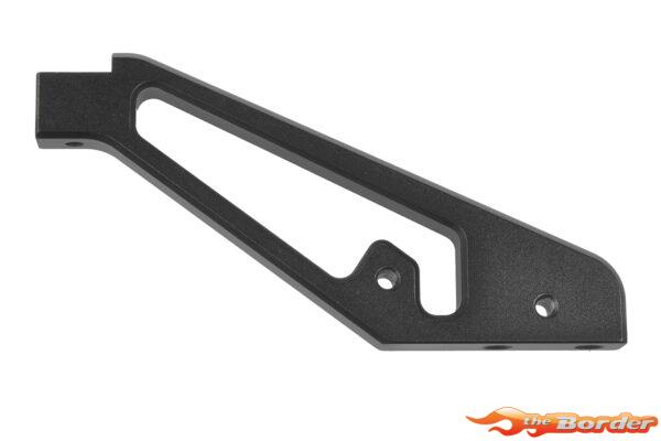 Corally Chassis Brace - Front - SBX-825 - Aluminum - Black - 1 Pc C-00180-1095