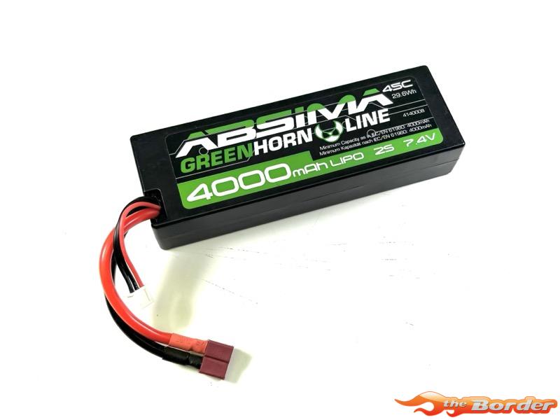 Absima 4000mAh 2S 11.1V (T-Plug) LiPo Battery 4140008