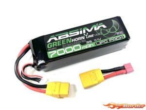 Absima 7000mAh 2S 11.1V (XT90 Plug) LiPo Battery 4130021