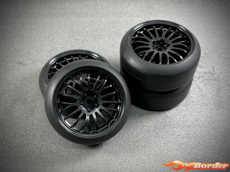 Absima Drift Tyres 1/10 Scale Black (4) 2510052