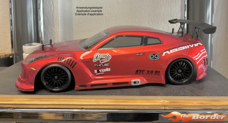 Absima Drift Tyres 1/10 Scale Black (4) 2510052 - Afbeelding 3