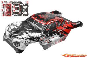 Corally Kagama 4 Body (Painted and cut) Red C-00180-1324-5