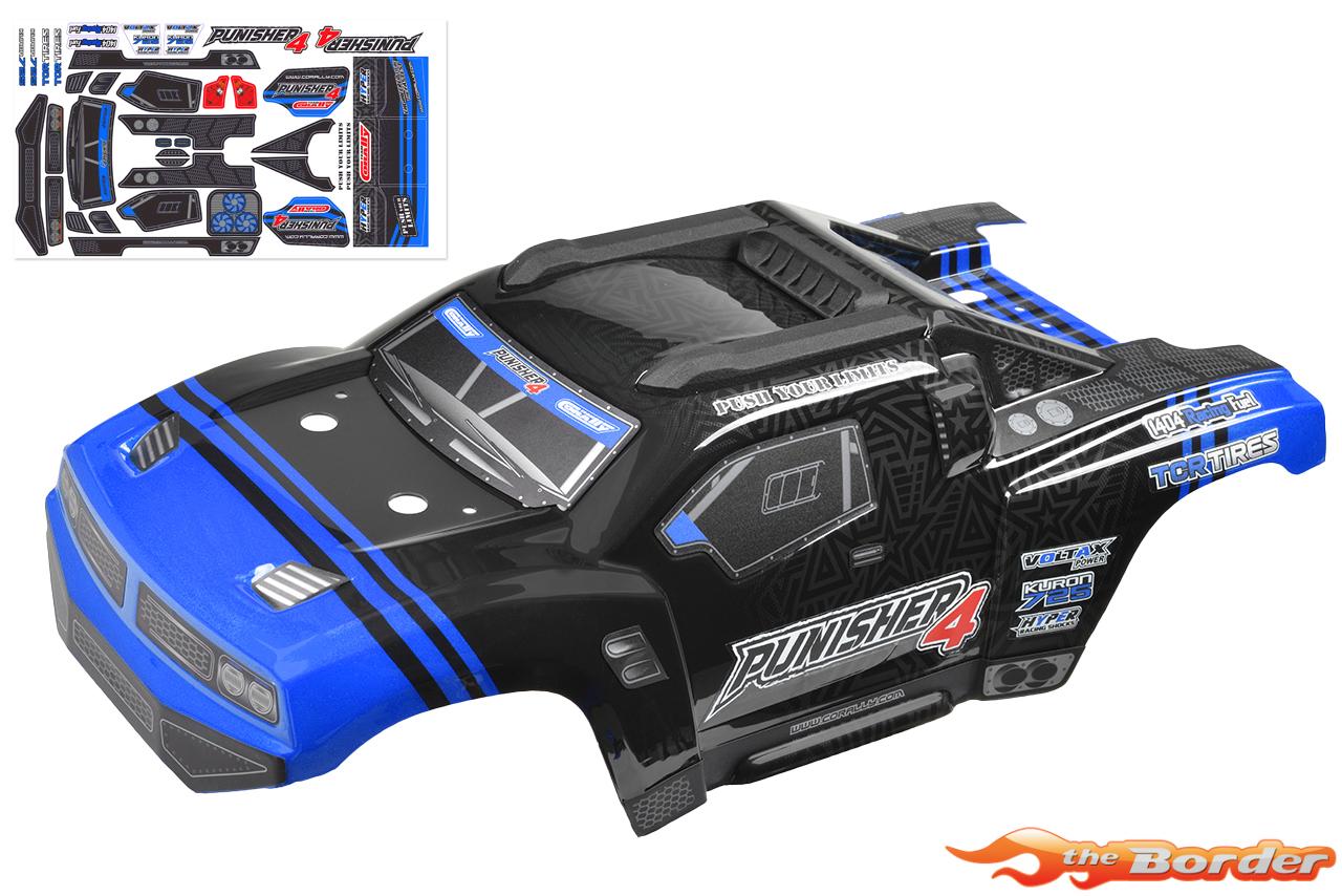 Corally Punisher 4 Body (Painted and cut) Blue C-00180-1329-6
