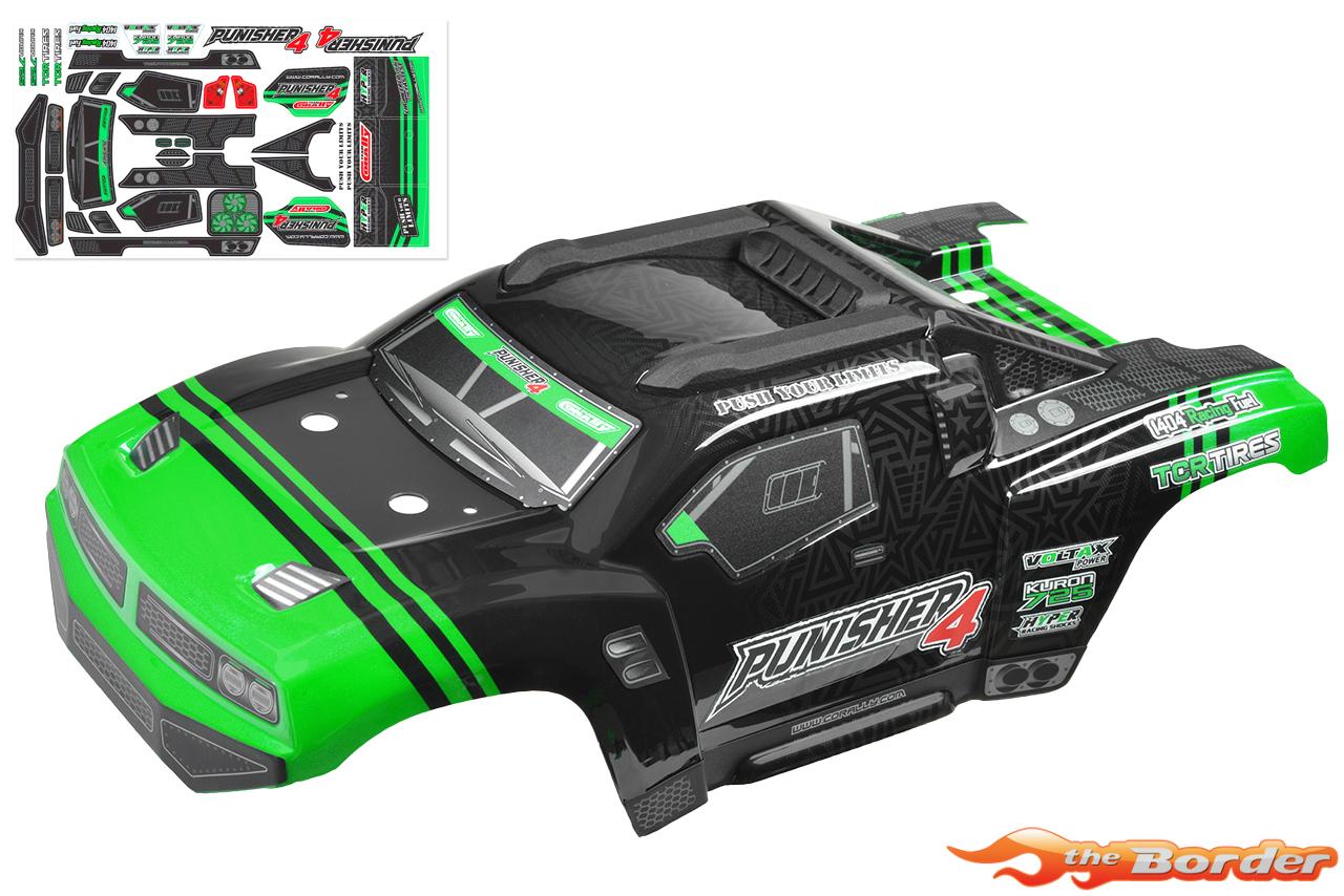 Corally Punisher 4 Body (Painted and cut) Green C-00180-1329-7