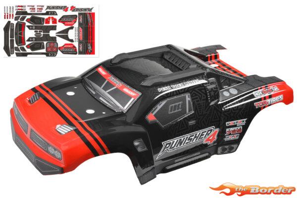 Corally Punisher 4 Body (Painted and cut) Red C-00180-1329-5