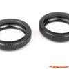Corally Shock Collar - Aluminum - Hard Anodised Black 2pcs C-00180-136-1