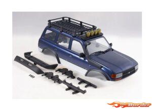 FMS Car Body Assembly Painted Blue - LC80 FCX10 & FCX10 Pro FMSC3736