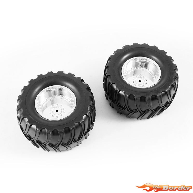FMS Wheel And Tire Mounted - 1/10 Ford F100 FMSC22058